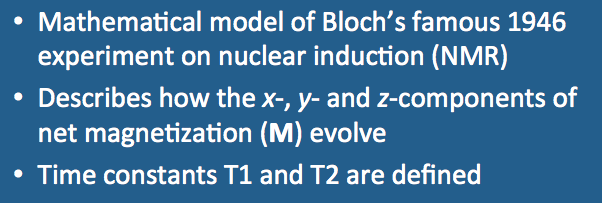 Bloch equations - Questions and Answers ​in MRI