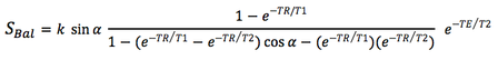 True FISP/ FIESTA equation for signal